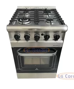 Cocina Morelli Forza 4 Hornallas 60cm – Puerta Vidrio