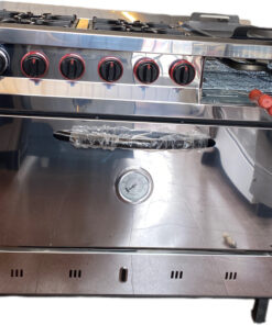 COCINA 4 HOR. + PLANCHA + TOSTADOR 90CM